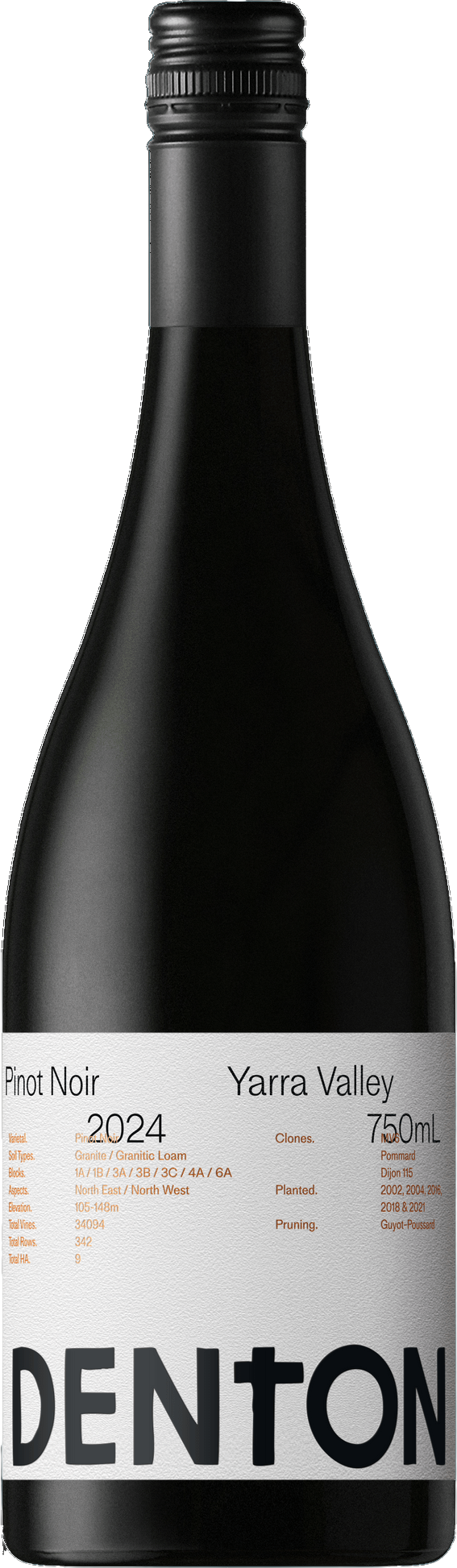 Denton Estate Pinot Noir  2024 Yarra Valley — Yarra Valley